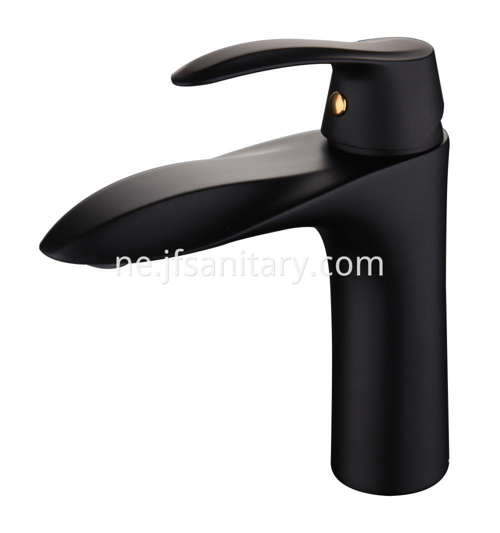 Orb Black Sink Tap For Wash Basins